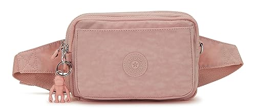Kipling Abanu Multi Mały Crossbody Zamienny do Talii, z Odpinanymi Paskami, 19 x 13 x 8, Tender Rose, Różowy