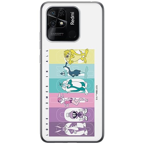 ERT GROUP etui na telefon Xiaomi REDMI 10C, case oryginalny i oficjalnie licencjonowany przez Looney Tunes, wzór 015, optymalnie dopasowane, plecki z TPU