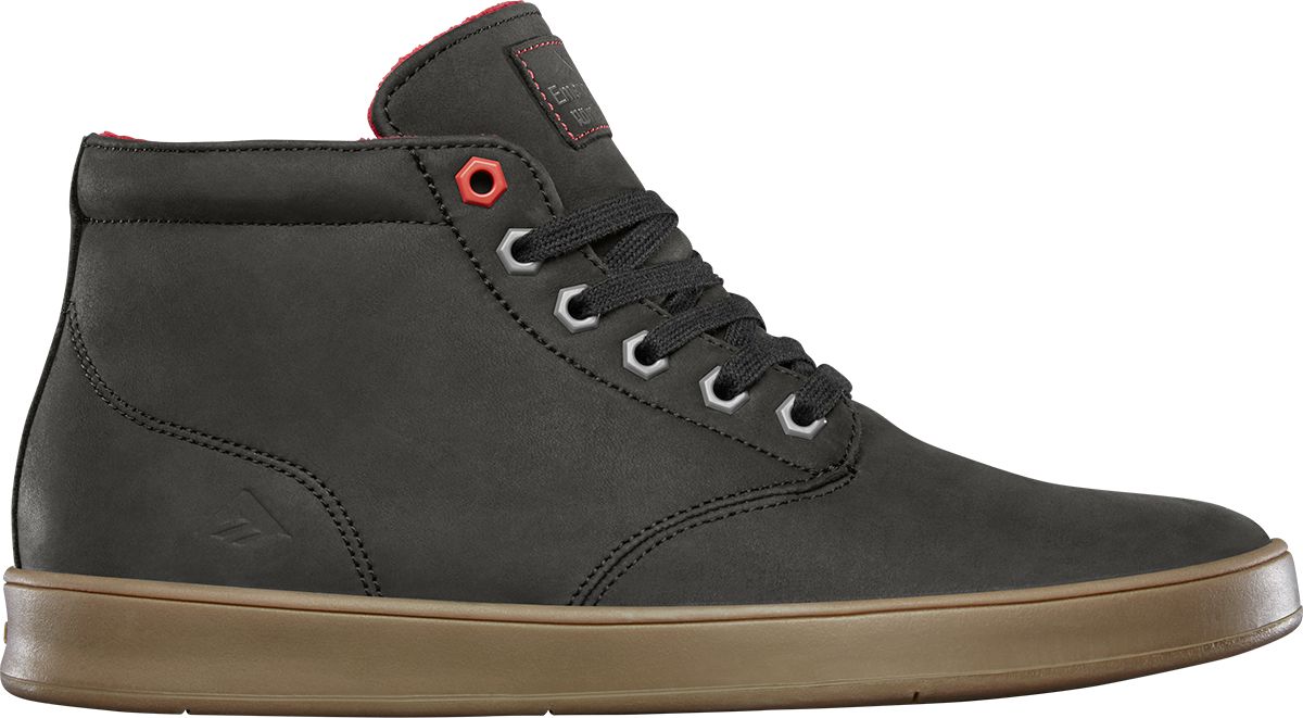 buty zimowe męskie EMERICA ROMERO LACED HIGH X BILTWELL Black/Gum