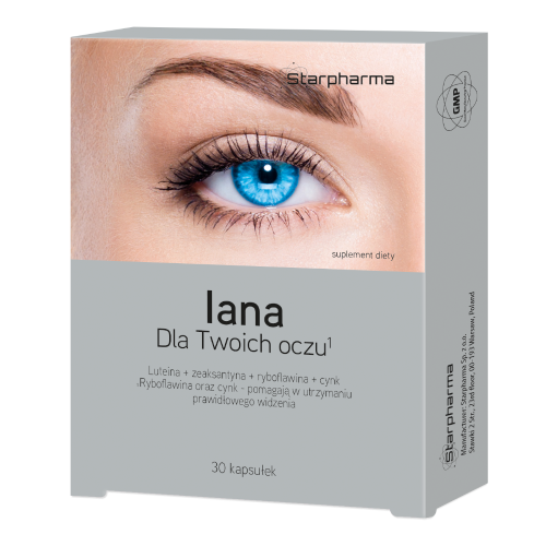 STARPHARMA Iana Dla Twoich oczu, 30kaps.