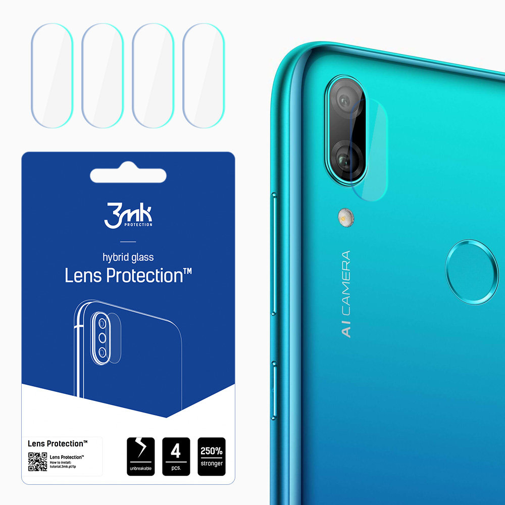 Huawei Szkło na obiektyw aparatu do Y7 2019 3mk