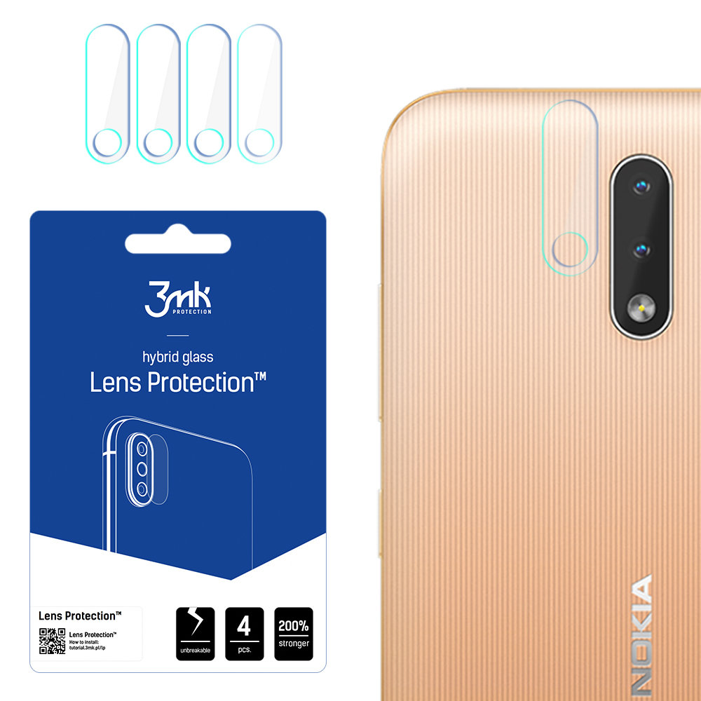 3MK Szkło na obiektyw aparatu do Nokia 2.3 - Lens