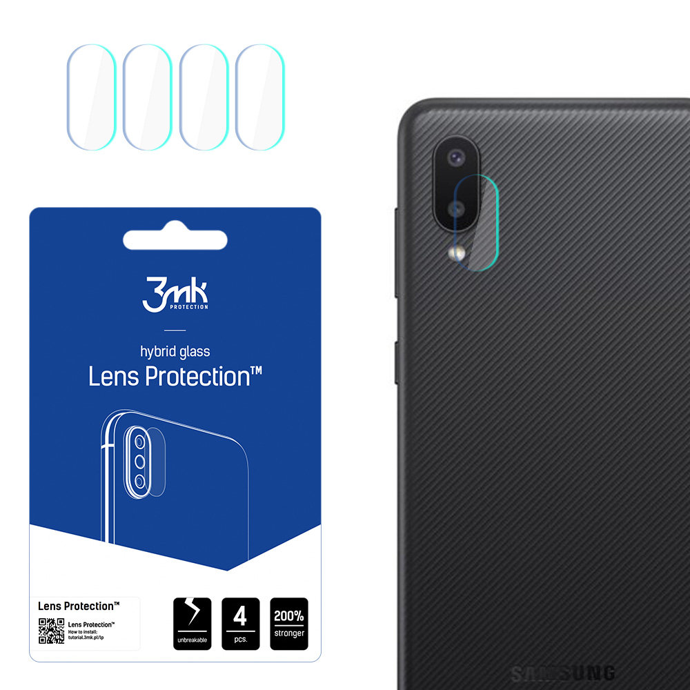 3MK Szkło hartowane Lens Protection do Samsung Galaxy A02
