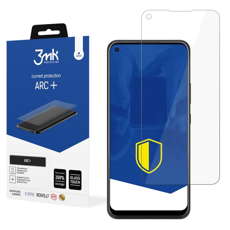 Folia na zaokrąglony ekran do ZTE Blade X1 5G - 3mk ARC+