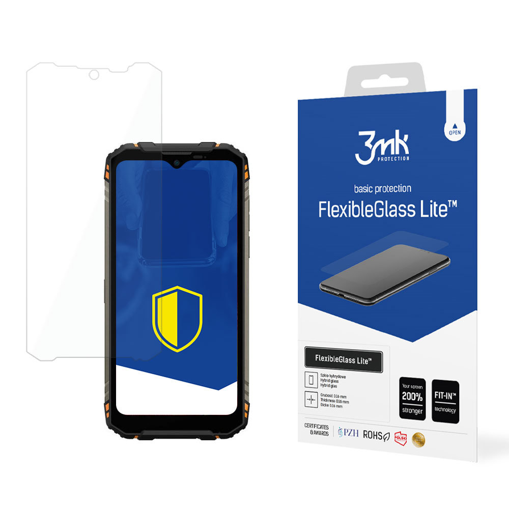 3MK, Doogee S96 Pro, Szkło hybrydowe, FlexibleGlass Lite