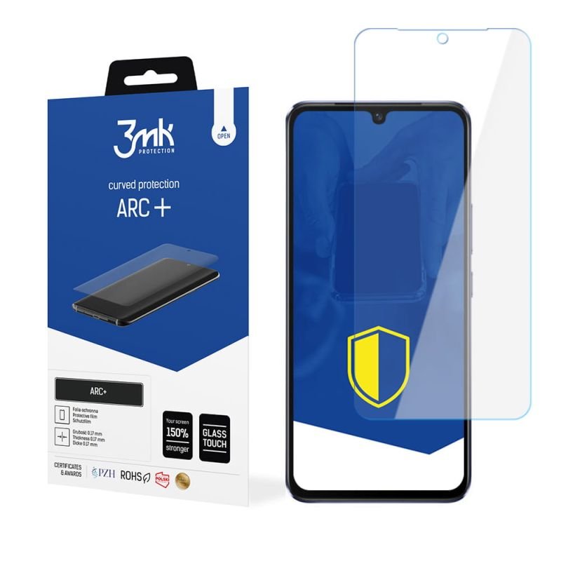 Folia na zaokrąglony ekran do Vivo V21 5G - 3mk ARC+