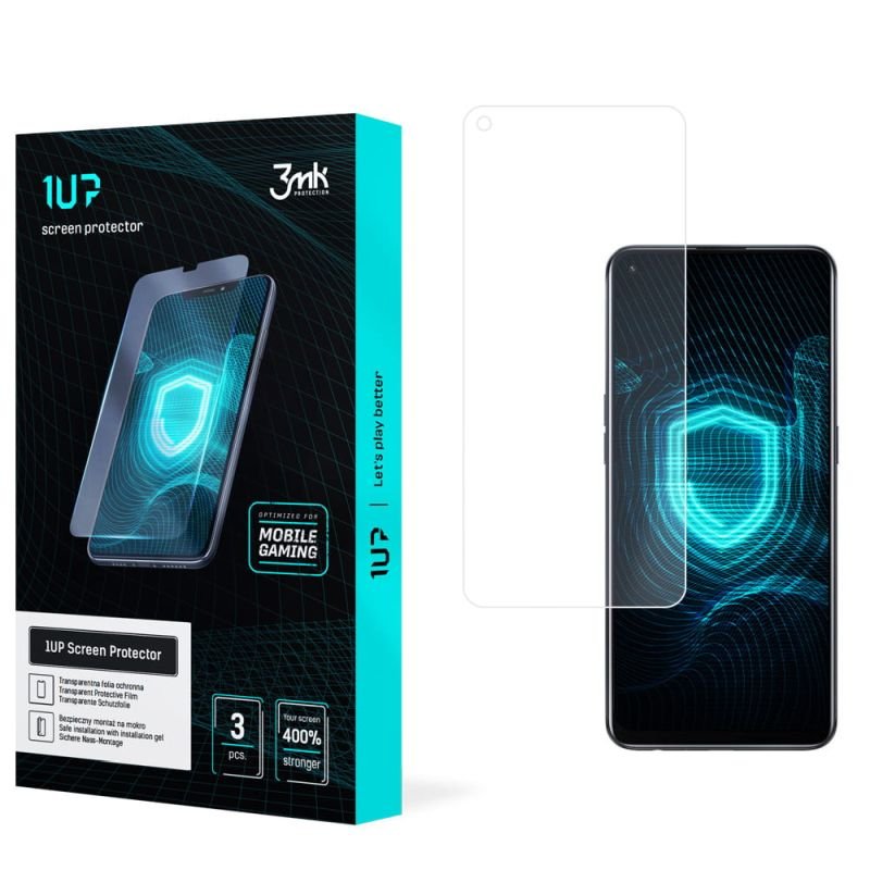 Folia ochronna na Oppo F19 Pro - 3mk 1UP screen protector (3 sztuki)