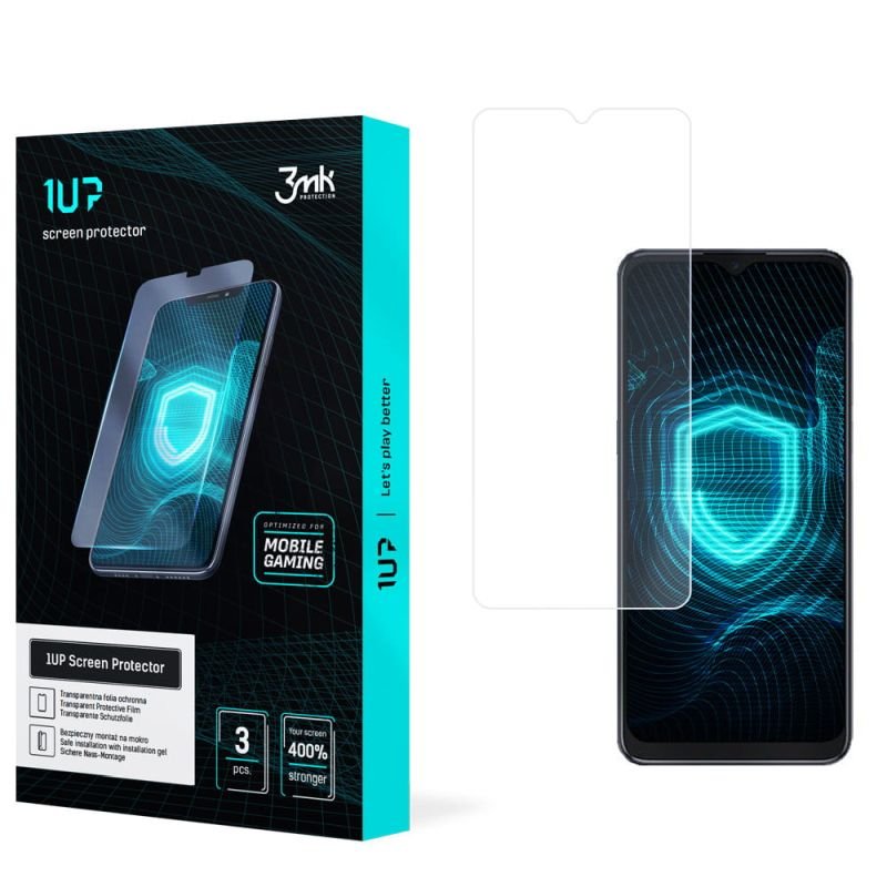 Folia ochronna na Alcatel 1S 2021 - 3mk 1UP screen protector (3 sztuki)