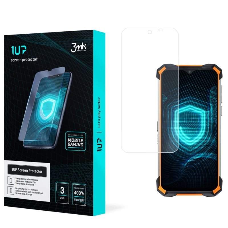 Folia ochronna na Doogee S88 Pro - 3mk 1UP screen protector (3 sztuki)