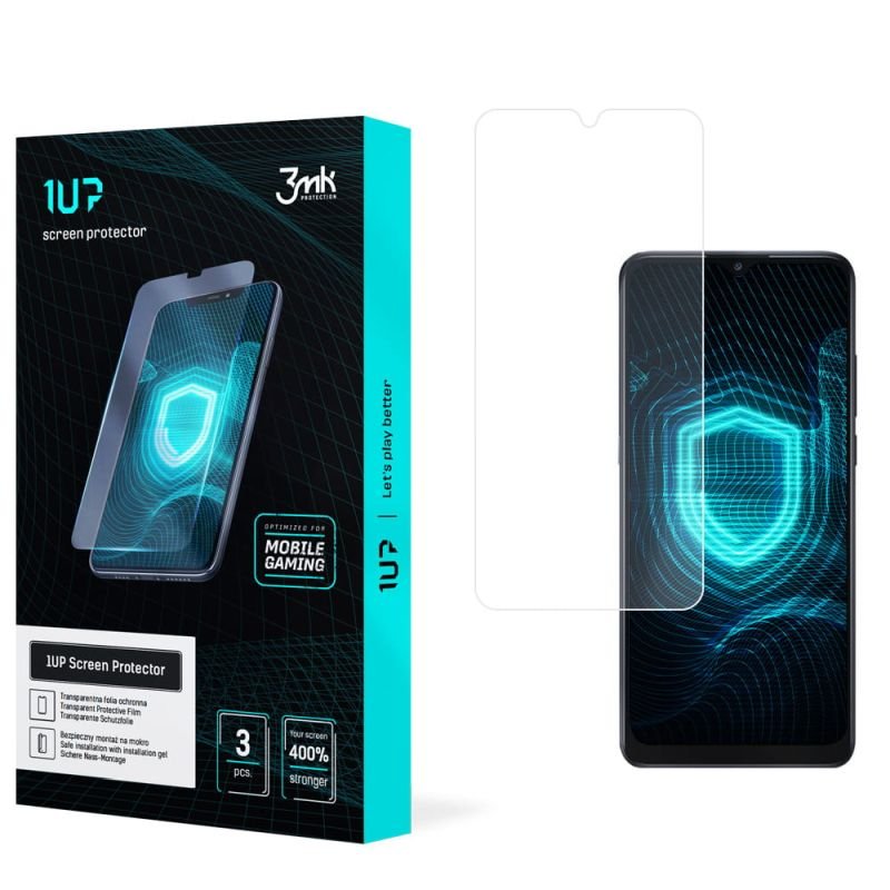 Folia ochronna na Alcatel 1L 2021 - 3mk 1UP screen protector (3 sztuki)