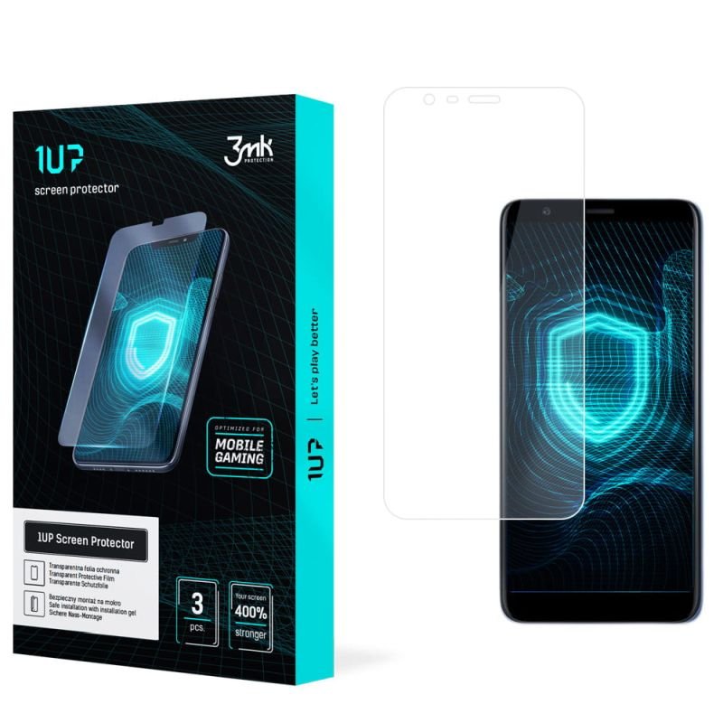 Folia ochronna na Meizu M8C - 3mk 1UP screen protector (3 sztuki)