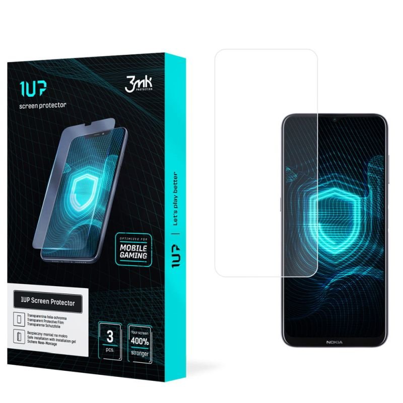 Folia ochronna na Nokia G10 - 3mk 1UP screen protector (3 sztuki)
