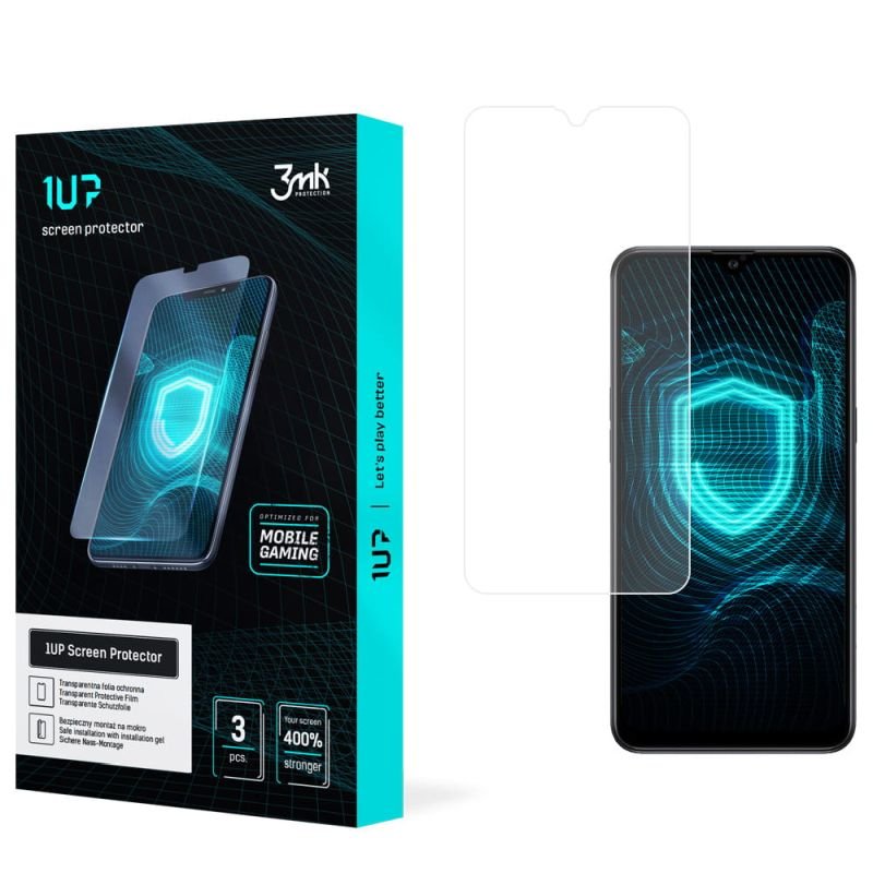 Folia ochronna na Samsung Galaxy A10s - 3mk 1UP screen protector (3 sztuki)