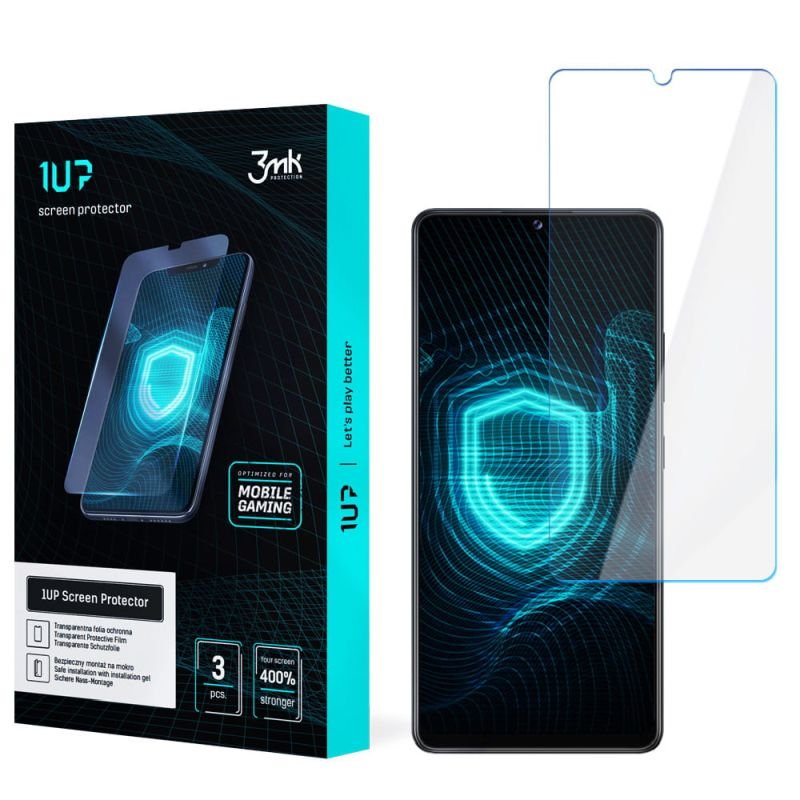 Folia ochronna na Samsung Galaxy A42 5G - 3mk 1UP screen protector (3 sztuki)