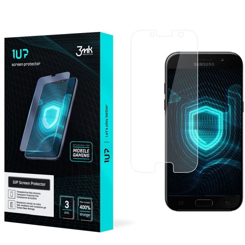 Folia ochronna na Samsung Galaxy A5 2017 - 3mk 1UP screen protector (3 sztuki)
