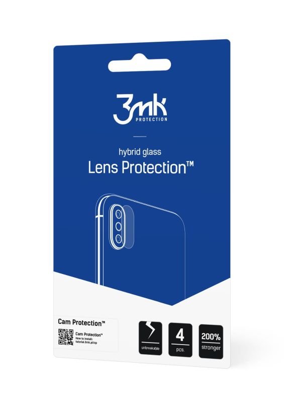 Szkło na obiektyw aparatu do Oppo A74 4G - 3mk Lens Protection