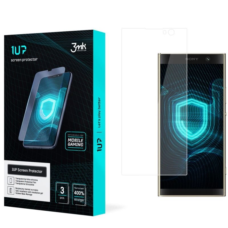 Folia ochronna na Sony Xperia XA2 Plus - 3mk 1UP screen protector (3 sztuki)