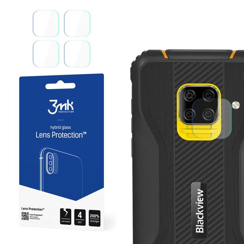 Szkło na obiektyw aparatu do Blackview BV5100 - 3mk Lens Protection