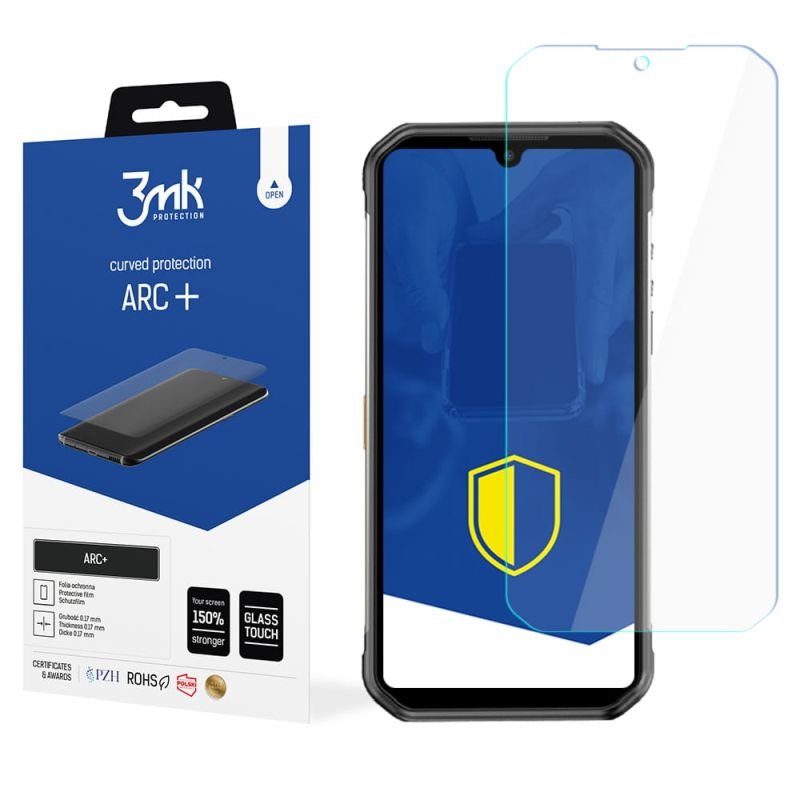 Folia na zaokrąglony ekran do Ulefone Armor 11 5G - 3mk ARC+