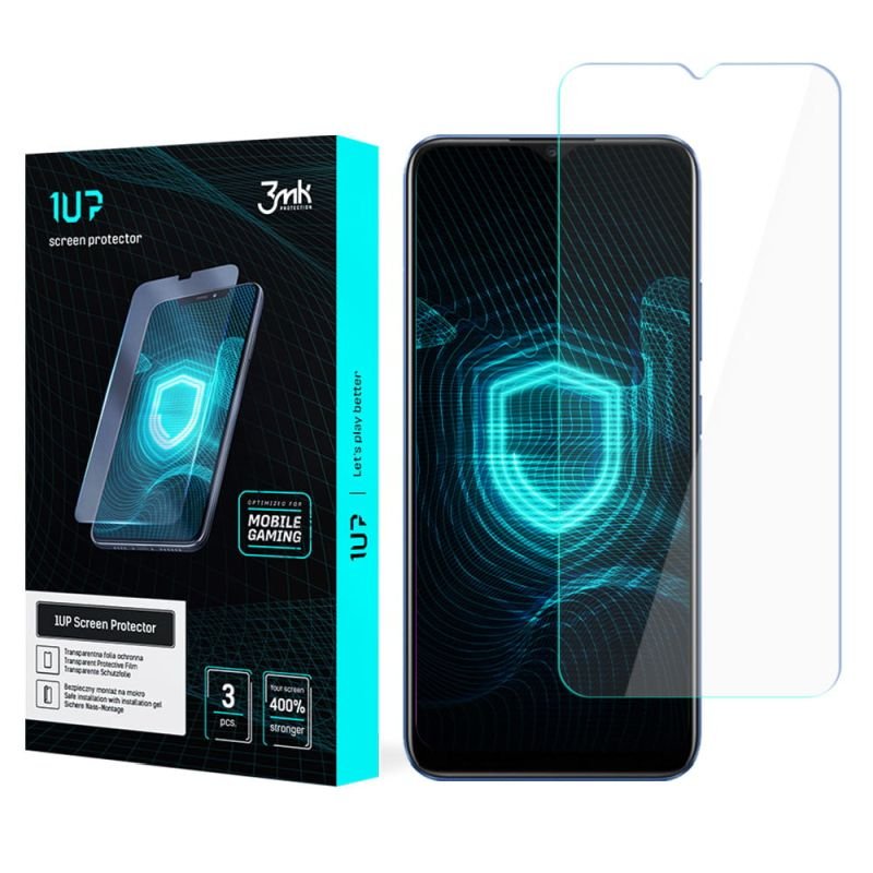 Folia ochronna na Realme C15 - 3mk 1UP screen protector (3 sztuki)