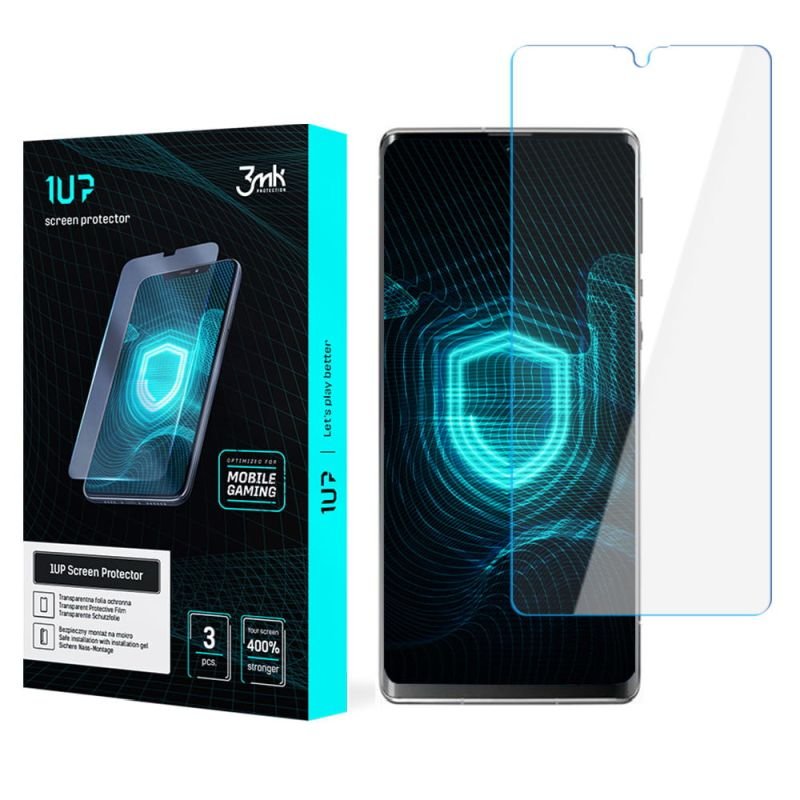 Folia ochronna na Sharp Aquos R6 - 3mk 1UP screen protector (3 sztuki)