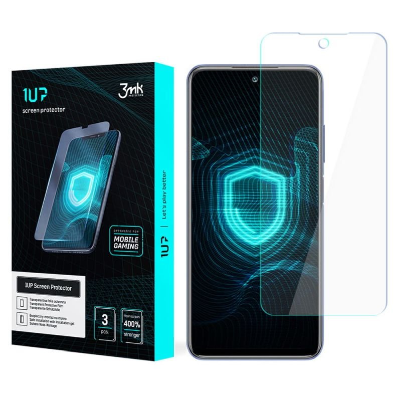 Folia ochronna na Xiaomi Redmi 10 - 3mk 1UP screen protector (3 sztuki)