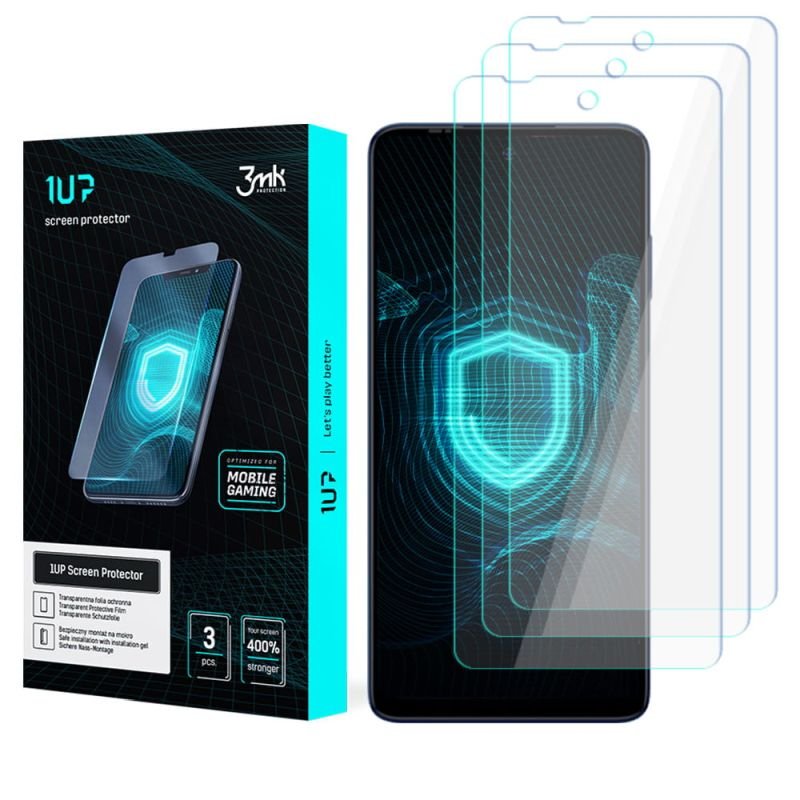 Folia ochronna na Motorola Edge 2021 - 3mk 1UP screen protector (3 sztuki)
