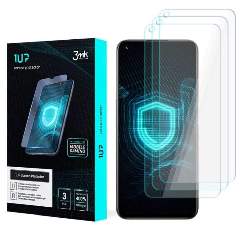 Folia ochronna na Realme 8i - 3mk 1UP screen protector (3 sztuki)