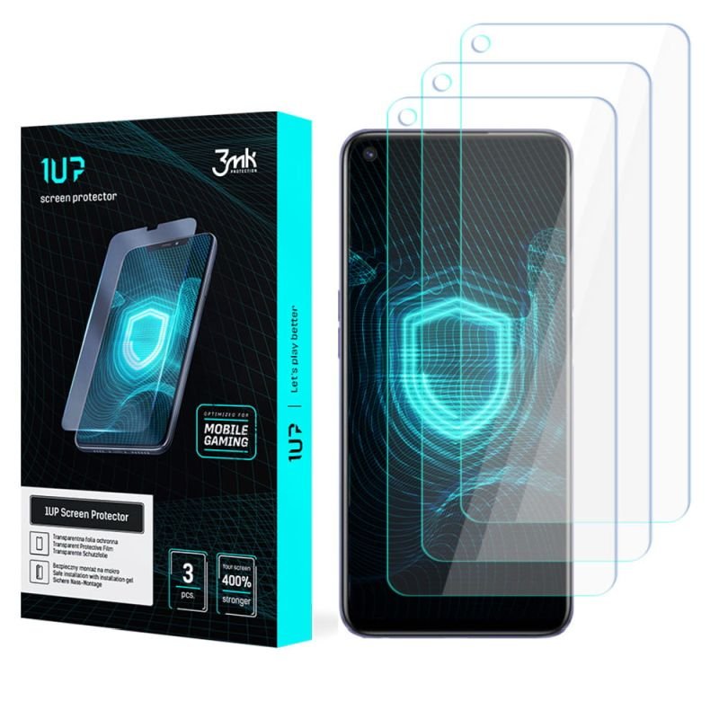 Folia ochronna na Realme Q3s - 3mk 1UP screen protector (3 sztuki)