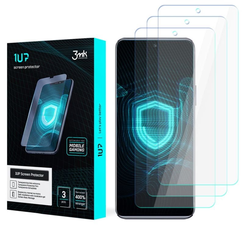 Folia ochronna na Honor Play 5T Pro - 3mk 1UP screen protector (3 sztuki)