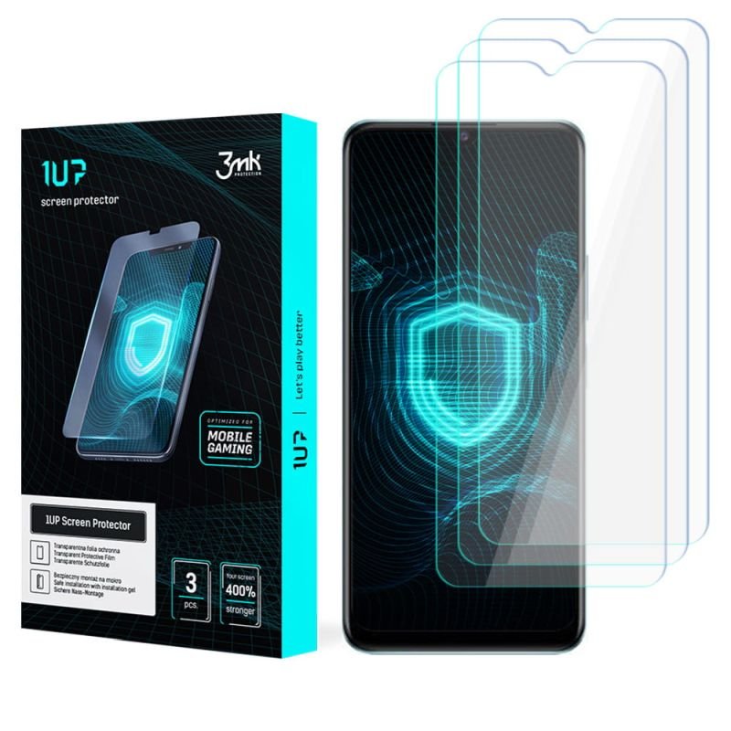 Folia ochronna na Vivo Y76 5G - 3mk 1UP screen protector (3 sztuki)