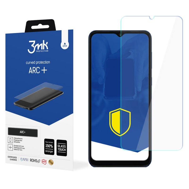 Folia na zaokrąglony ekran do Samsung Galaxy A03 - 3mk ARC+
