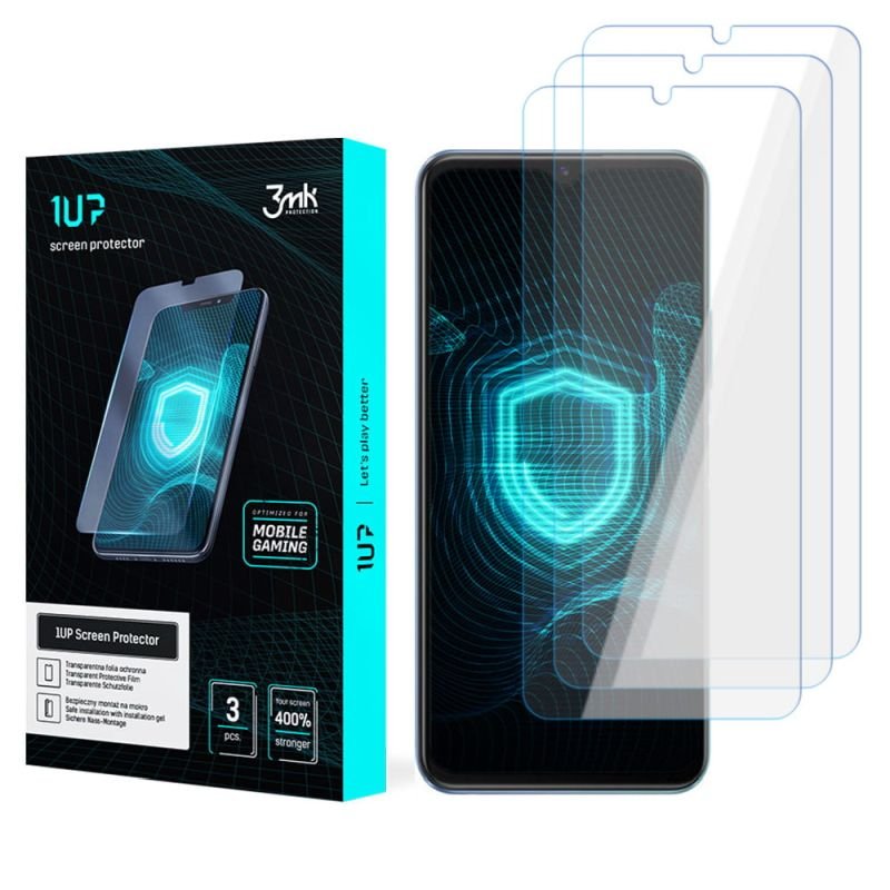 Folia ochronna na Vivo Y54s - 3mk 1UP screen protector (3 sztuki)