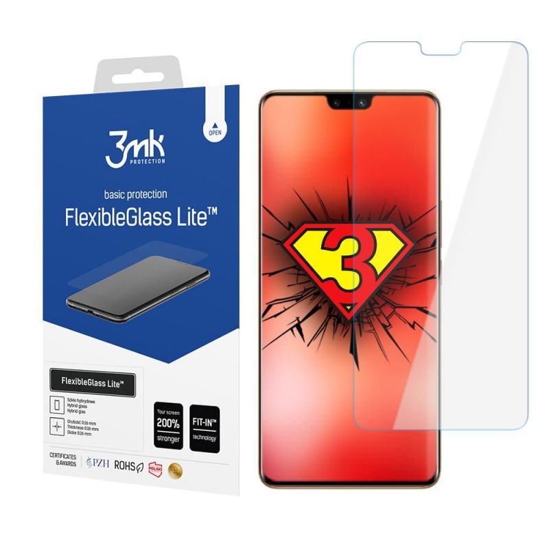 3MK, Vivo S12 Pro, Szkło hybrydowe, FlexibleGlass Lite