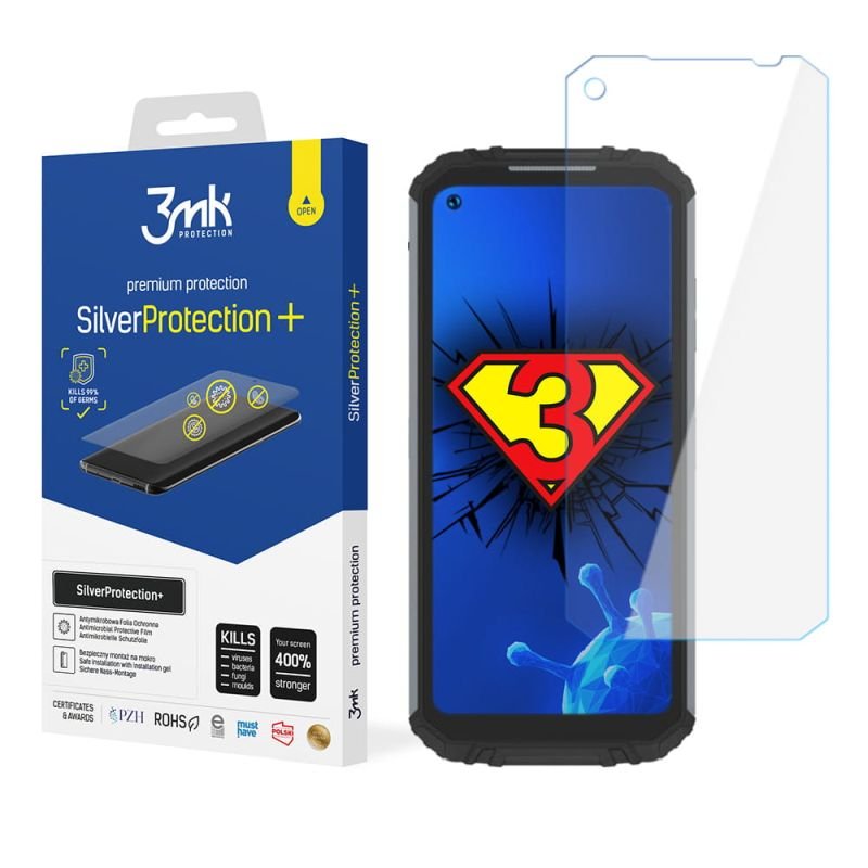 Antymikrobowa folia ochronna do Oukitel WP16 - 3mk SilverProtection+