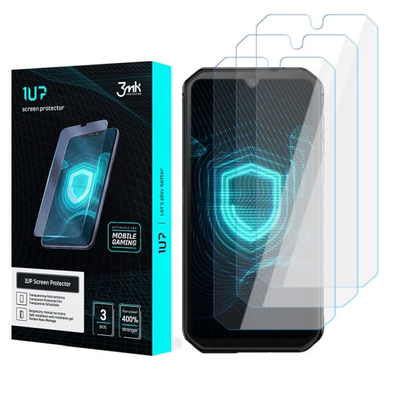 Folia ochronna na BlackView BV9900 - 3mk 1UP screen protector (3 sztuki)
