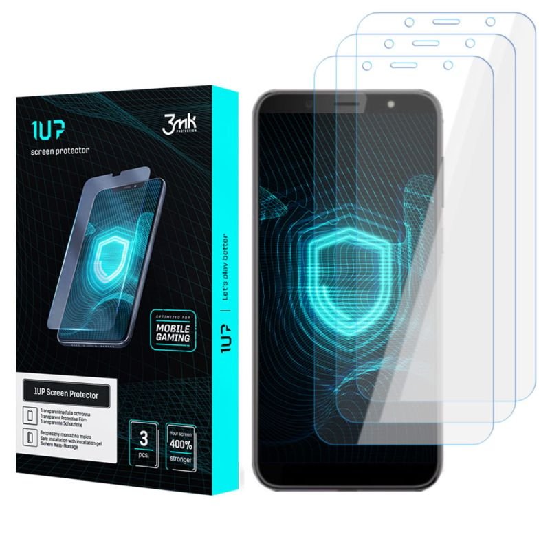 Folia ochronna na HTC U12 Life - 3mk 1UP screen protector (3 sztuki)