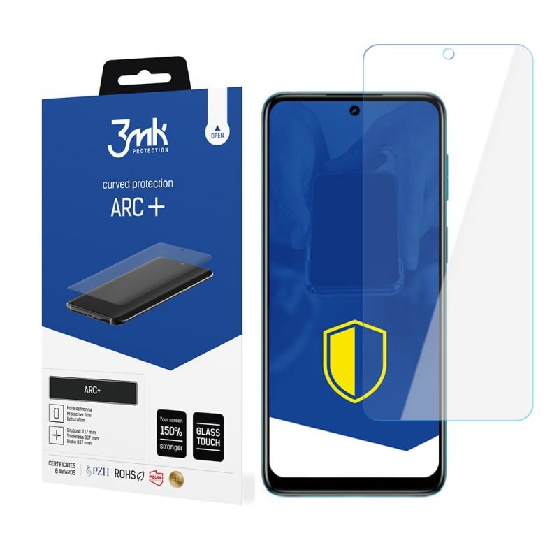 Folia na zaokrąglony ekran do Motorola Moto G42 - 3mk ARC+