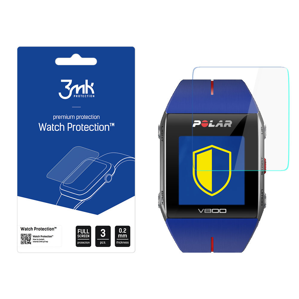 Polar Do V800 Folia ochronna 3mk Watch Protection