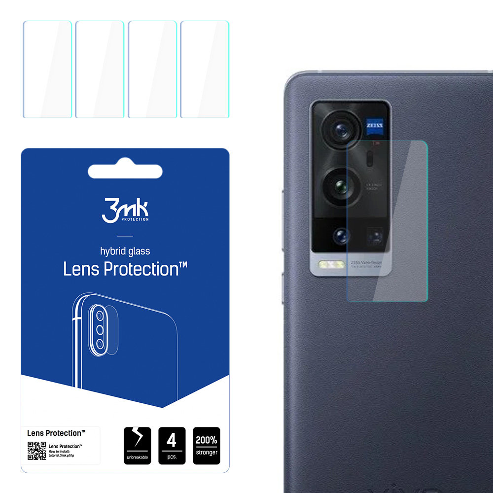 3MK Szkło na obiektyw do Vivo X60 Pro+ 5G