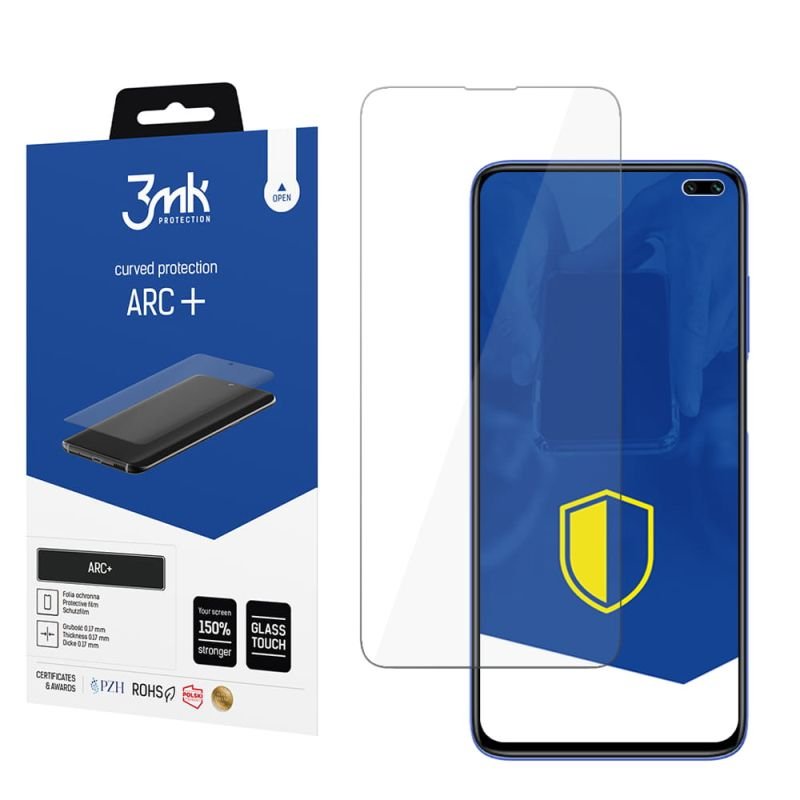 Folia na zaokrąglony ekran do Xiaomi Redmi K30 Pro 5G - 3mk ARC+