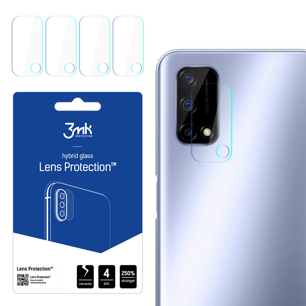 3MK Szkło hybryda na aparat do Realme Narzo 30 Pro 5G