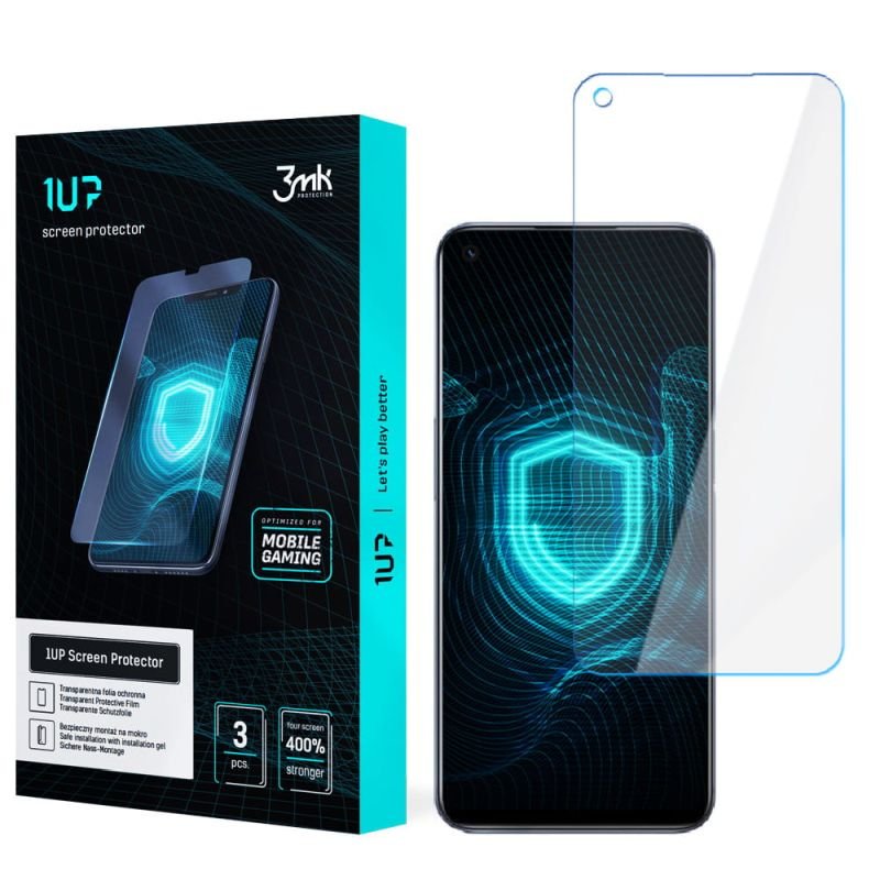 Folia ochronna na Realme Q3 Pro 5G - 3mk 1UP screen protector (3 sztuki)