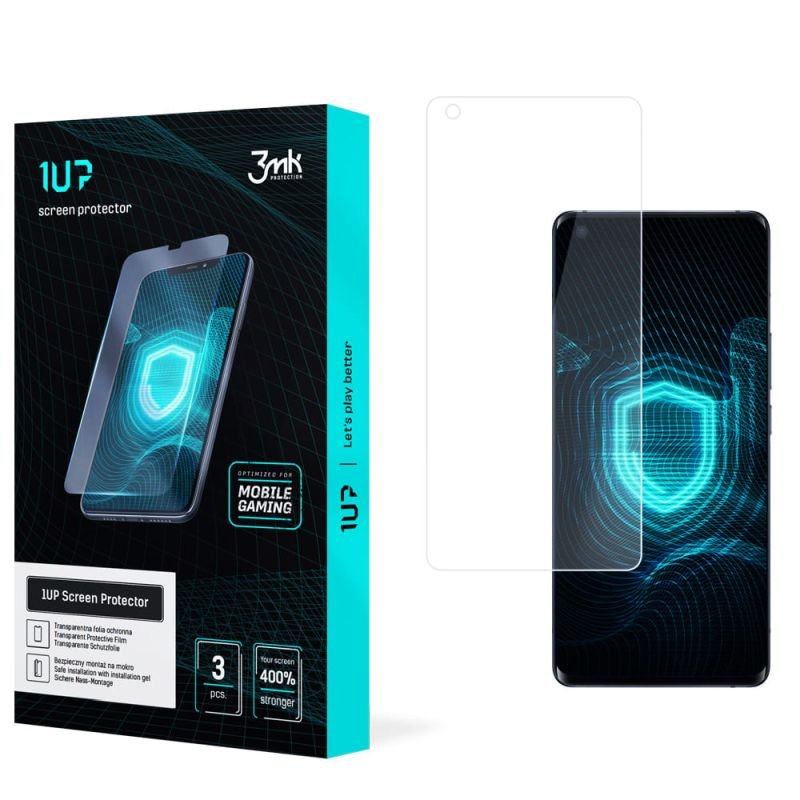 Folia ochronna na Vivo X50 Pro 5G - 3mk 1UP screen protector (3 sztuki)