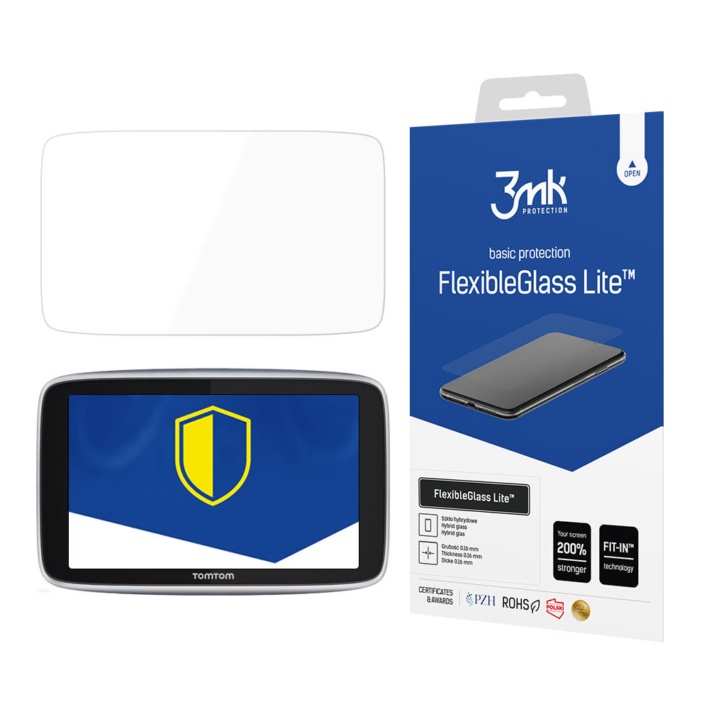 3MK, TomTom GO Premium 6, Szkło hybrydowe, FlexibleGlass Lite