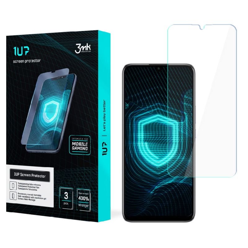Folia ochronna na Honor Play 5 5G - 3mk 1UP screen protector (3 sztuki)