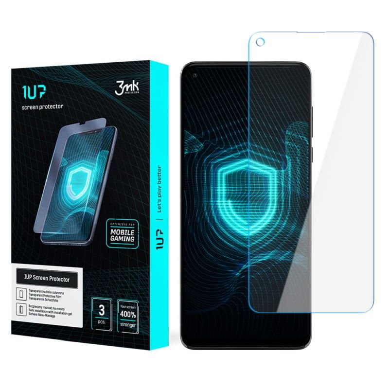 Folia ochronna na Motorola Moto G Stylus 5G 2021 - 3mk 1UP screen protector (3 sztuki)