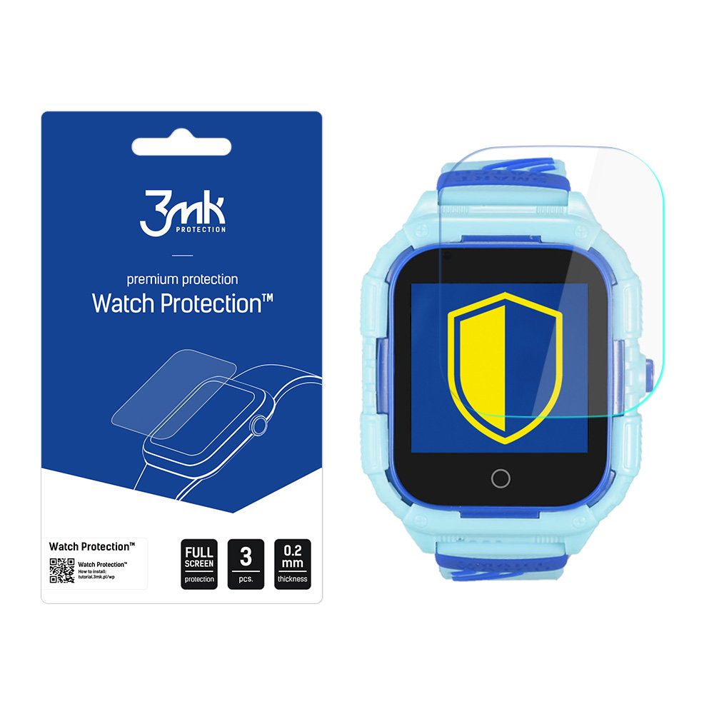 Garett Kids Protect Szkło ochronne 3 szt - 3mk Watch Protection FlexibleGlass Lite RATY | GRATIS WYSYŁKA | GRATIS ZWROT DO  1 ROKU | 100% ORYGINAŁ!!