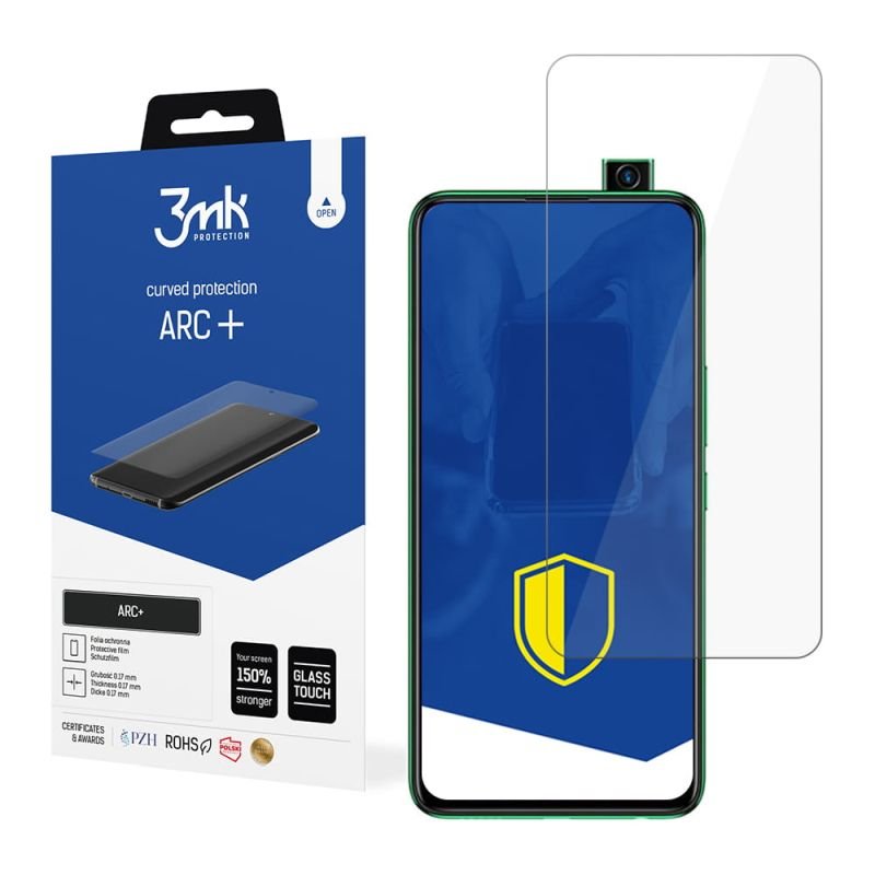 Folia na zaokrąglony ekran do Infinix S5 Pro - 3mk ARC+