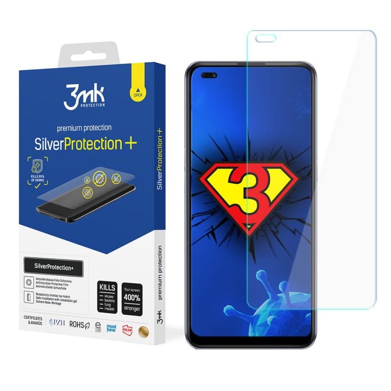 3MK, Oppo Reno 4 CPH2113 SilverProtection+